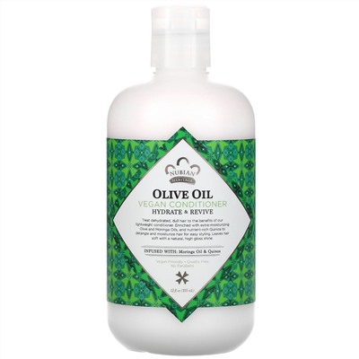 Nubian Heritage, Vegan Conditioner, Olive Oil, 12 fl oz (355 ml)