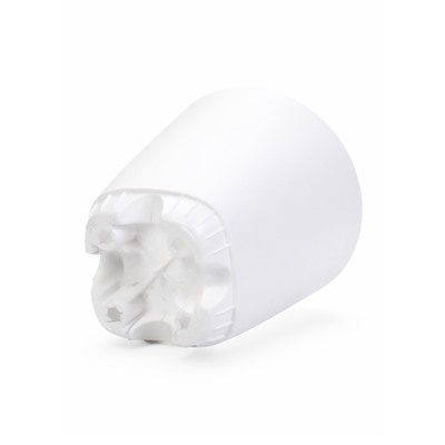 Горшок для цветов «Гранд», 8 л, d=24 см, h=25 см, пластиковый, с прикорневым поливом, белый