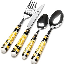 24918 Стол/набор 24пр фарфор/ручка ВЕРСАЧЕ МВ (х6)