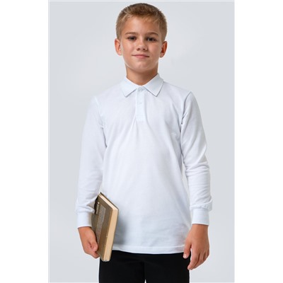 Рубашка-поло с длинным рукавом для мальчика Happyfox