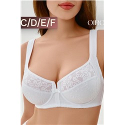 Бюстгальтер OIRO с цветочным принтом DAKOTA 2817 (Белый)