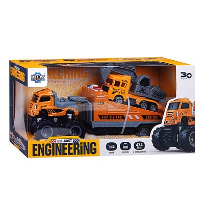 Машина "Мега инженерная машина" в коробке