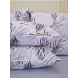 Постельное белье зима-лето из поплина с простыней на резинке - Ночная тишина