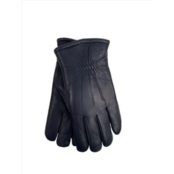 Перчатки мужские из натуральной кожи цвет черный