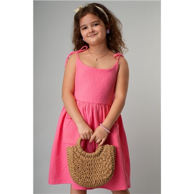 Платье для девочки из муслина Happyfox