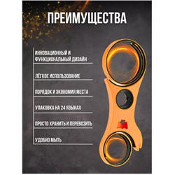Открывалка (ключ) 5в1 для крышек