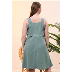 Сарафан 7393 (Хаки)