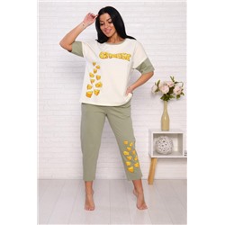 Пижама 57125 (Экрю)