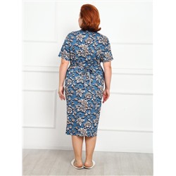 Ефимия - халат синий