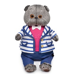 Кот Басик в полосатом жакете