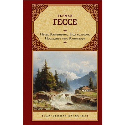 АСТ Герман Гессе "Петер Каменцинд. Под колесом. Последнее лето Клингзора. Душа ребенка. Клейн и Вагнер"