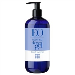 EO Products, успокаивающий гель для душа, с французской лавандой, 473 мл (16 жидких унций)