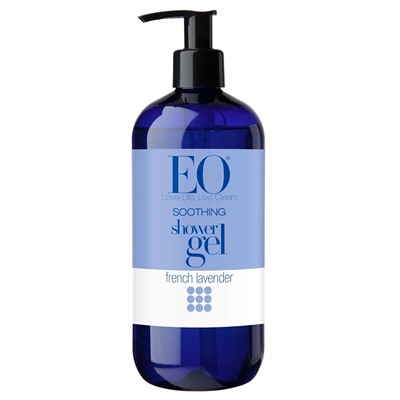 EO Products, успокаивающий гель для душа, с французской лавандой, 473 мл (16 жидких унций)