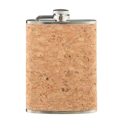 Фляжка Мастер К «Пробка», 240 мл, подарочная, 8 oz, нержавеющая сталь