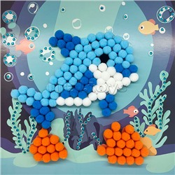 Набор творческая мастерская "Дельфин" 20*20 см.