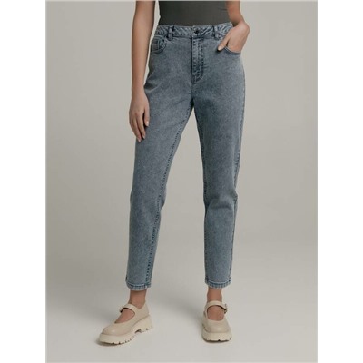 Mom Fit CONTE CON-538 Джинсы mom оксидной варки с высокой посадкой