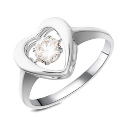 Кольцо, куб.циркон., BY-3276