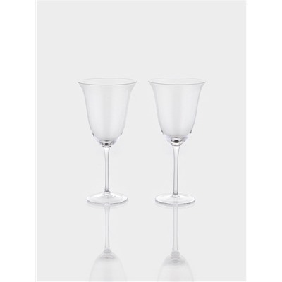 Набор бокалов для вина Magistro «Френч», 280 мл, 2 шт., 10×21.7 см, стекло, прозрачные