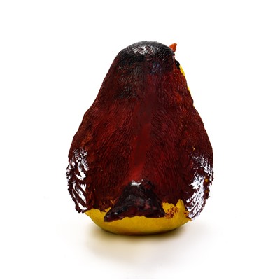 Садовая фигура из полистоуна «Синица», 12×10×7 см