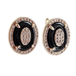 Серьги с керамикой