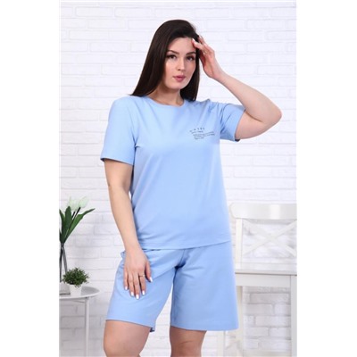 Футболка 57072 (Голубой)