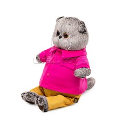 Кот Басик в яркой курточке