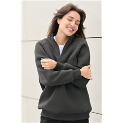 Женская толстовка из футера с начесом Happyfox