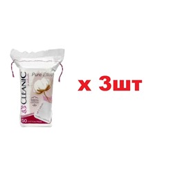 Cleanic Pure Effect Ватные диски 50шт с веревочкой 3шт