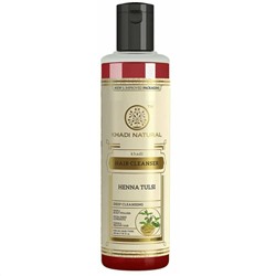 Khadi Natural Шампунь "Хна и Тулси" 210 мл