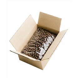 Драже КЕДРОВОЕ в темном шоколаде / гофрокороб / 1 кг / Солнечная Сибирь