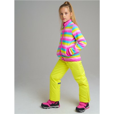 Толстовка из флиса на молнии для девочки