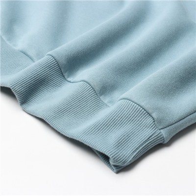 Свитшот женский с начёсом Mark Formelle, голубой, размер 48 (L)