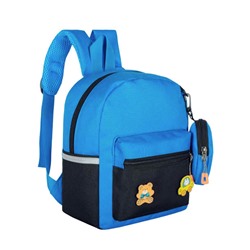Рюкзак CANGO Can-006 черно-голубой