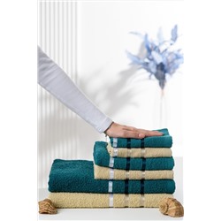 Полотенце 14417 комплект 6шт 350гр 30*60; 50*80; 70*130 НАТАЛИ, 1034463