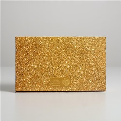 Коробка для эклеров с вкладышами новогодняя - 5 шт. Happy New Year, 25×15×7 см