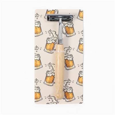 Набор новогодний подарочный «Этель. Санта видит всё», 7 предметов, полотенце, расчёска, щётка - массажёр