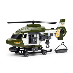 Вертолет "Армия" на батарейках, в коробке