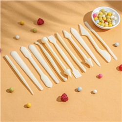 Набор для моделирования кондитерских украшений Доляна, 12 шт., МИКС