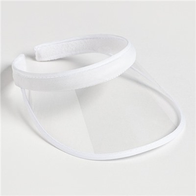 Козырёк женский MINAKU, белый, размер 56-58