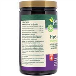 petnc NATURAL CARE, Естественный уход за питомцами,здоровье бедер и суставов, 4 уровня, вкус печени, 150 жевательных таблеток