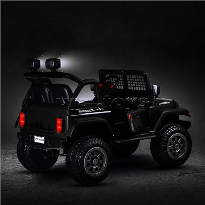 Электромобиль детский "Городской внедорожник" (цвет черный)