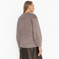 Бомбер из мягкой ткани, Бархатный удар