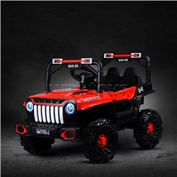 Электромобиль детский "Джип" (цвет красный)