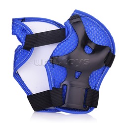 Комплект защиты для катания (цвет синий)