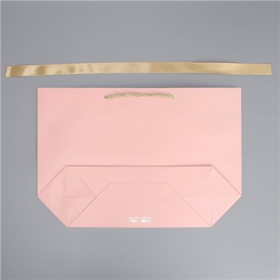 Пакет подарочный новогодний «Исполнения желаний», 26×25×11 см