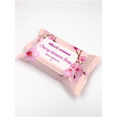 GRACE DAY - МЫЛО ПАРФЮМИРОВАННОЕ С АРОМАТОМ ВИШНИ HELLO MORNING CHERRY BLOSSOM SOAP, 150 ГР