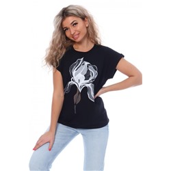 Футболка женская ФЖ033 (Черный)