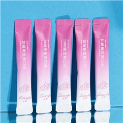 Набор ополаскивателей для рта в стиках со вкусом винограда, 20 шт. по 10 мл