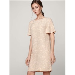 Платья CONTE LPL 1179 Платье свободного кроя в горошек