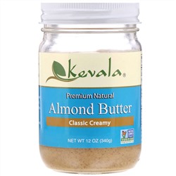 Kevala, Миндальное масло, классическое мягкое, 340 г (12 унций)